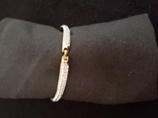 Genuine Swarovski Flexible Bangle Bracelet