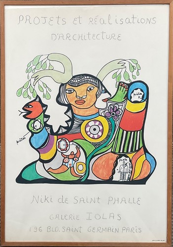 Niki saint phalle affiche - saint,