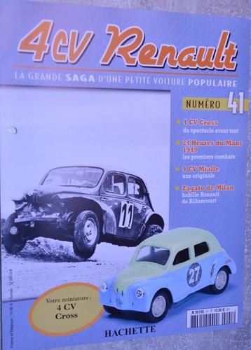 Fascicule 4cv renault - 4cv, 41