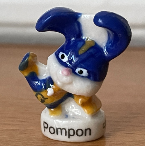 Fève lapin pompon comme des - lapin,