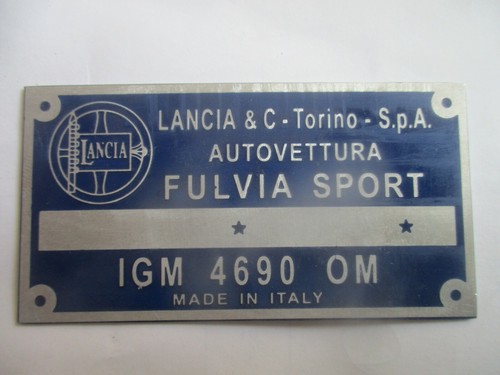 Lancia fulvia sport zagato - zagato, igm