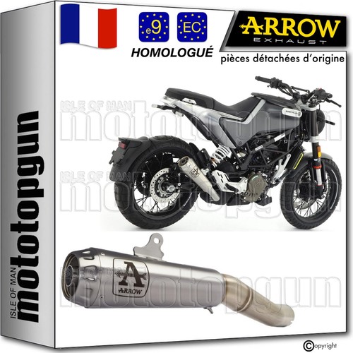 Arrow pot echappement - echappement, approuve