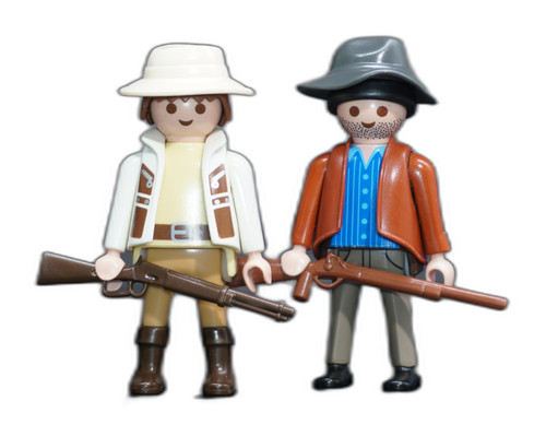 Playmobil personnage chasseur