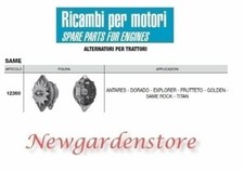 Alternateur 12360 Same