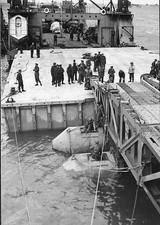 photo WW2 -  Pont de bateaux