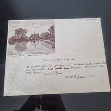 Lettre Artiste Jean Peské