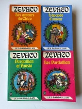 lot 4 Livres série ZEVACO - Les Pardaillan / édition livre de poche