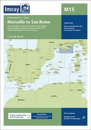 Imray series m15 marseille - series,