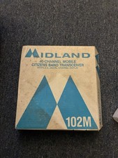 Vintage Midland 102M CB Radio