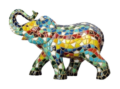 Figurine eléphant 10 cm - l'eléphant,