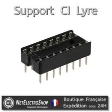 Supports Lyre 16 broches pour circuit intégré - x2