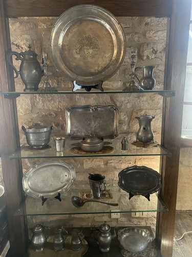 Collection etain ancien - etain,
