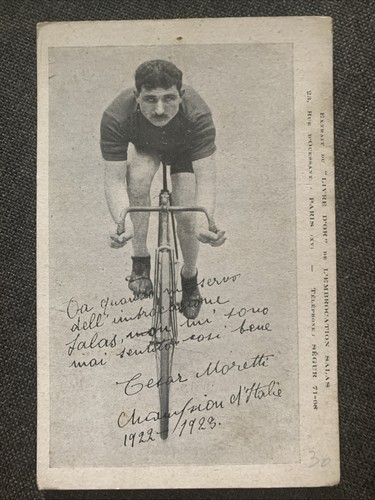 Carte postale cyclisme cesare - postale,