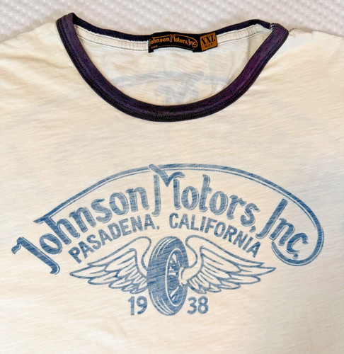 Johnson motors ringer shirt - motors, t-shirt