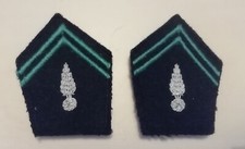 Paire de pattes de col Arme Blindée Cavalerie (ABC)