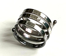 Grande BAGUE en argent 925 HOMME FEMME T55 environ superbe !