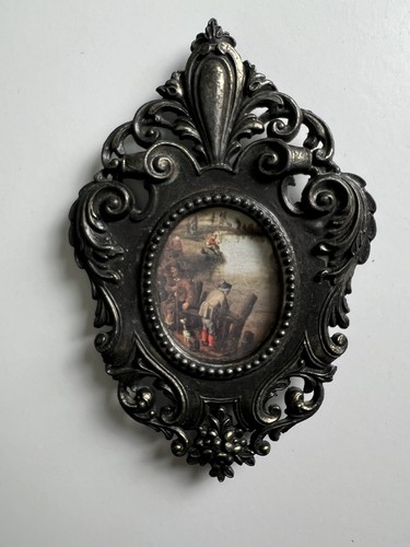 Cadre baroque antique laiton - baroque,