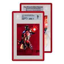 GradedGuard BGS Beckett Graded Card Protective Case Display Bumper -JEWEL- RUBY