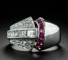 Bague de mariage Art Déco