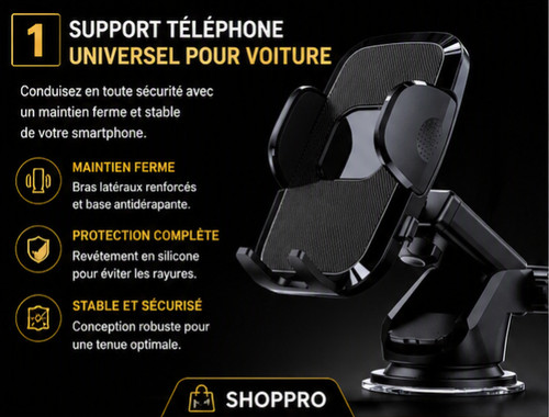 Support téléphone voiture - téléphone,