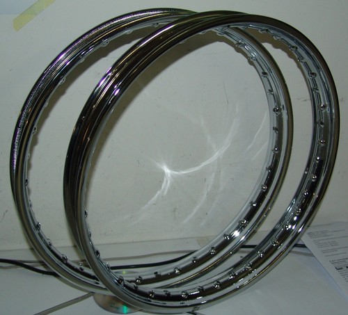 Paire roues acier moto - acier,