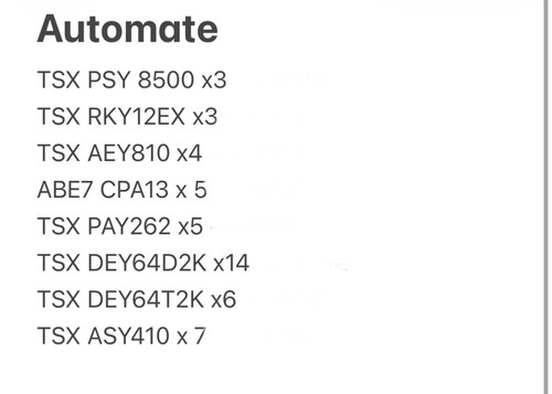 Carte tsx schneider asy410 - carte,