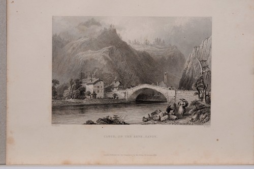 Gravure originale suisse - gravure,