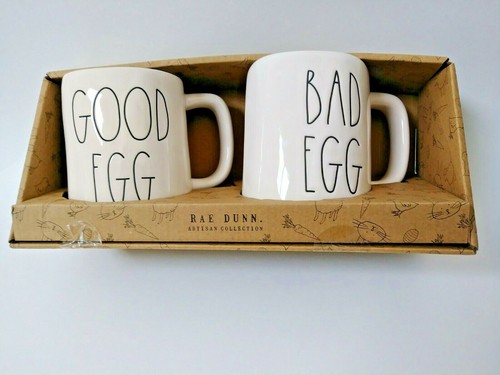 Rae dunn mug set good - dunn, egg