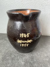 Ancien Pichet Broc 1945 1975 30 Ans Anniversaire Souvenir Deco Retro Poterie