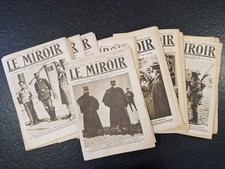 Lot de 52 revues Le Miroir