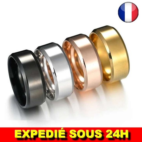 Bague anneau homme titane - homme,