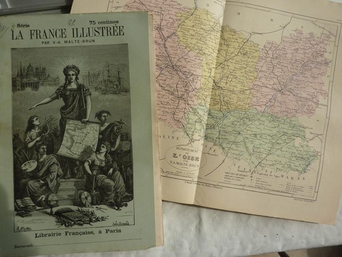 France illustrée malte - illustrée, brun
