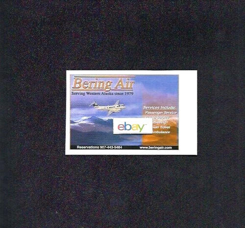 Bering air inc nome alaska - air,