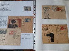 collection 68 cartes/lettres