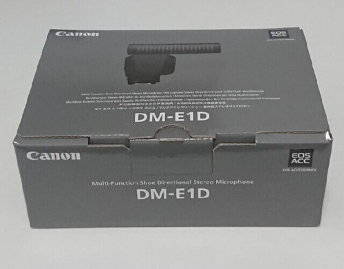 Canon e1d microphone - canon, dm-e1d