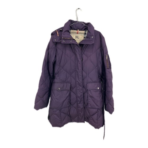 Doudoune violet burberry femme - violet,