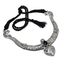 Collier pierre précieuse onyx