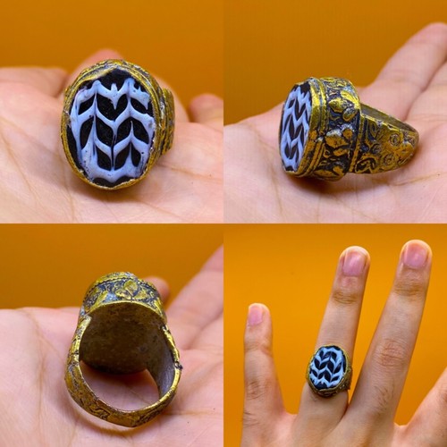 Ancienne bague médiévale - ancienne,