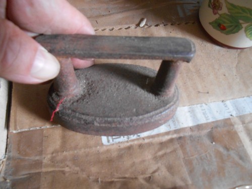 Ancien mini fer repasser - fer, a