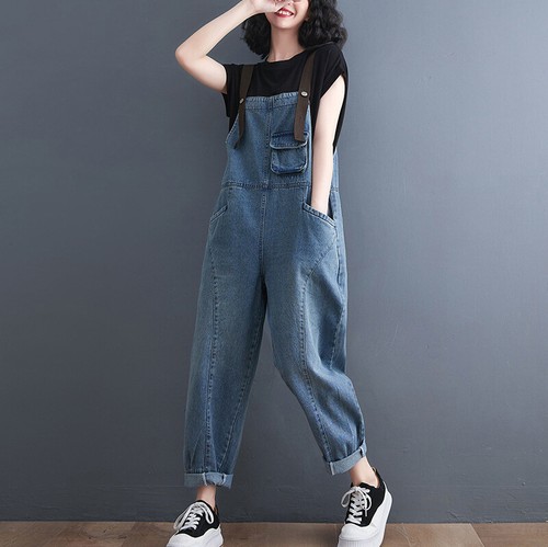 Femme salopette jeans pantalon - salopette,