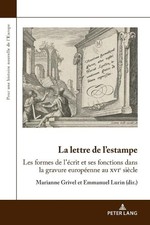 Marianne Grivel La lettre de l’estampe (Poche)