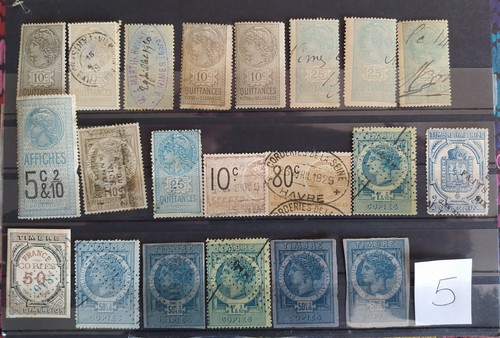 France lot timbres fiscaux - lot, de