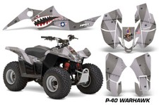 Autocollants Graphiques ATV Pour Suzuki LTZ 50 Quad 2006-2024 WARHAWK S