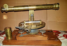 theodolite ancien bronze