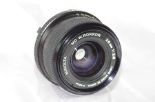 Objectif Grand Angle 28mm f2,8 MINOLTA MD Rokkor monture Minolta MD