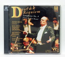MACAL ⸺ DVORAK requiem, symphony no.9 ⸺ DELOS 2xCDs NM