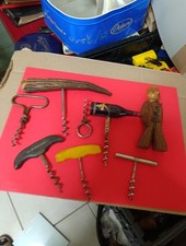 Lot De 8 Ancien Tire-Bouchon