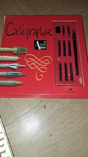 Livre atelier calligraphie - livre,