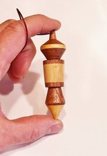 *° PENDULE DIVINATION BUIS ET