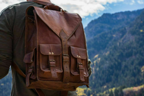 Sac dos cuir - sac,